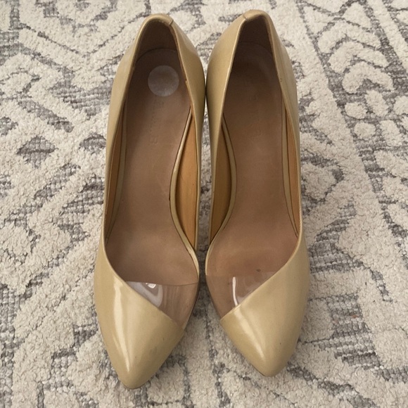 LAMB pumps in nude with clear - Picture 2 of 5